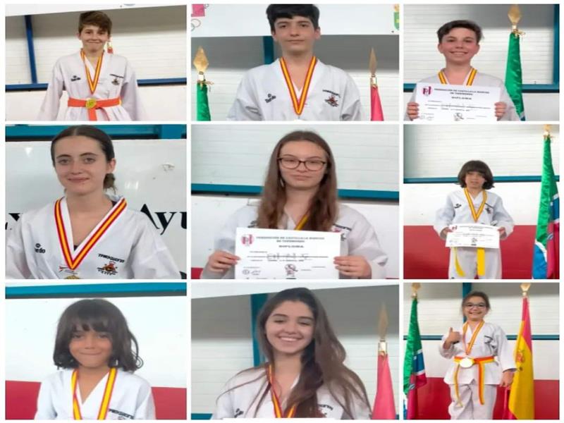 Taekwondo: medallas para la Escuela Nam Kun de Rivas en los campeonatos escolares